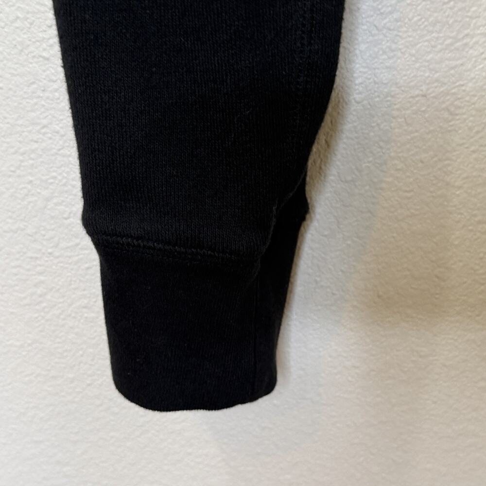 Gap Jogger Sweatpants Women's Size Small Black Elastic Drawstring Cotton Blend - Picture 4 of 8